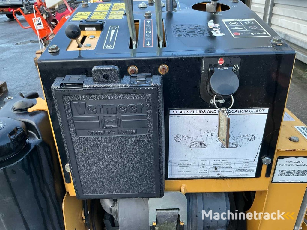 2016 Vermeer SC 30 TX Stobbenfrees