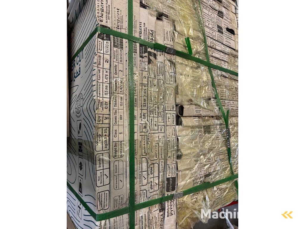 70m2 Keramikfliesen 13,5mm - CERAMICA ELEGANT - BEIGE Modell - 60,5x122cm