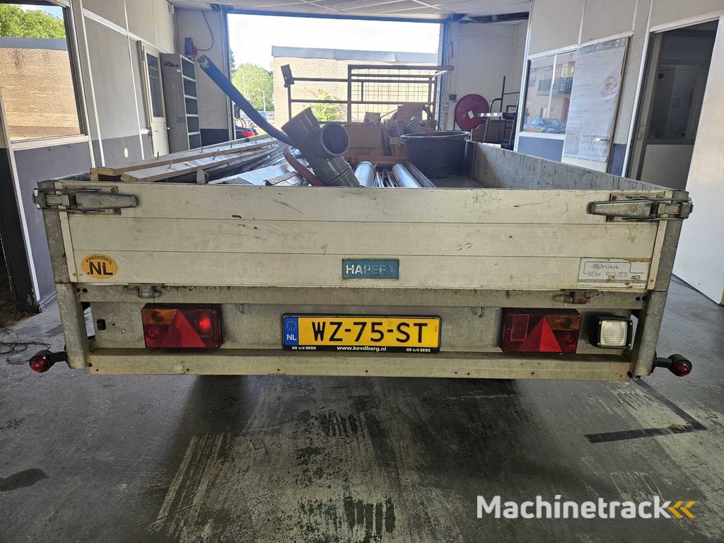 2001 Hapert V2700 Schamelaanhangwagen Aanhangwagen