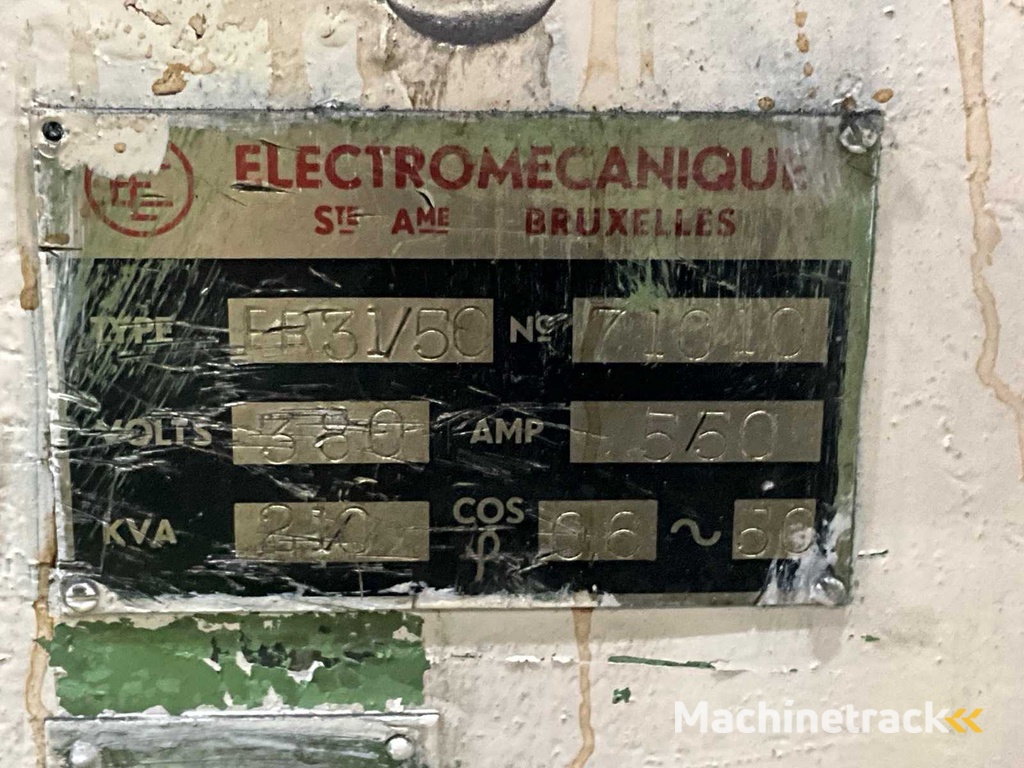Electromecanique PR31/50 Puntlasmachine