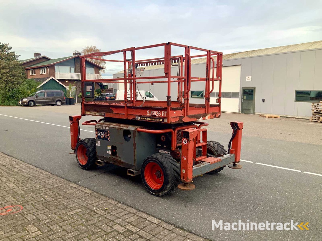 2016 Skyjack SJ6826RT Unebenes Gelände Hubarbeitsbühne 4x4