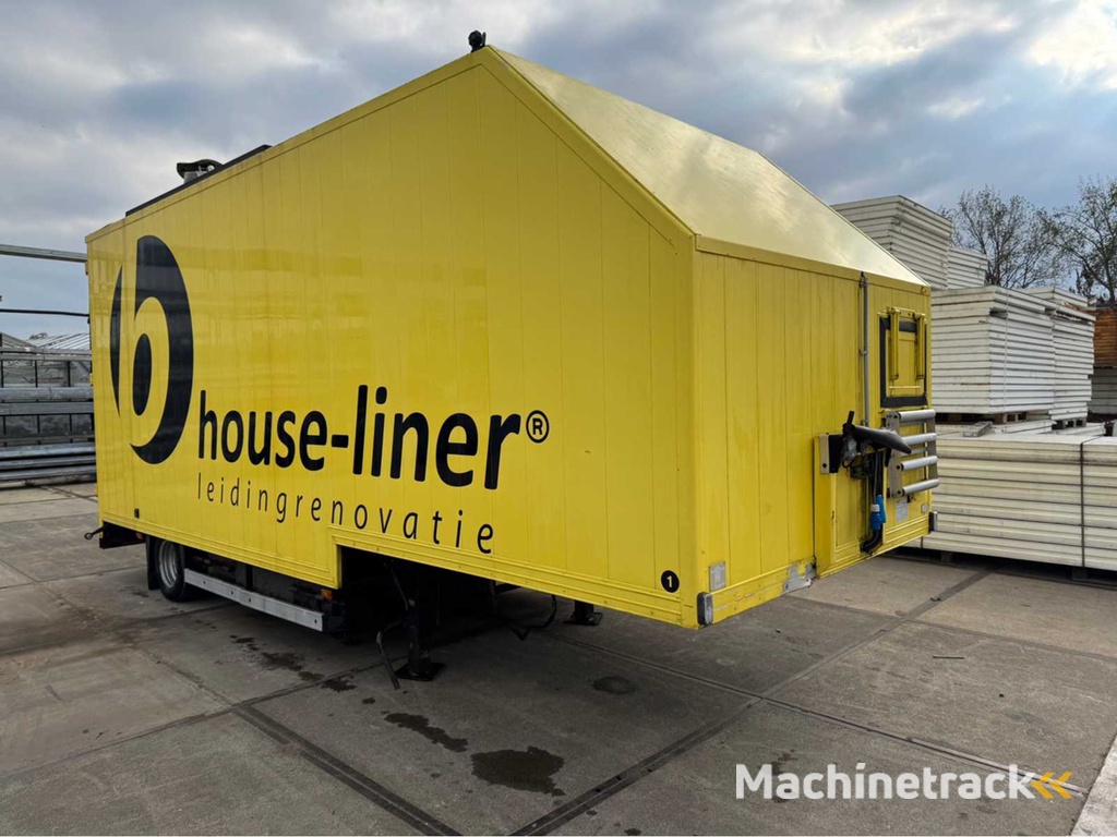 BE oplegger aluminium opbouw