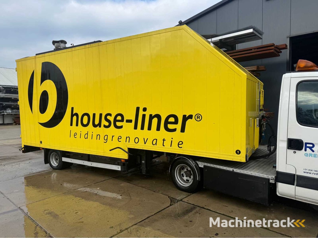 BE oplegger aluminium opbouw