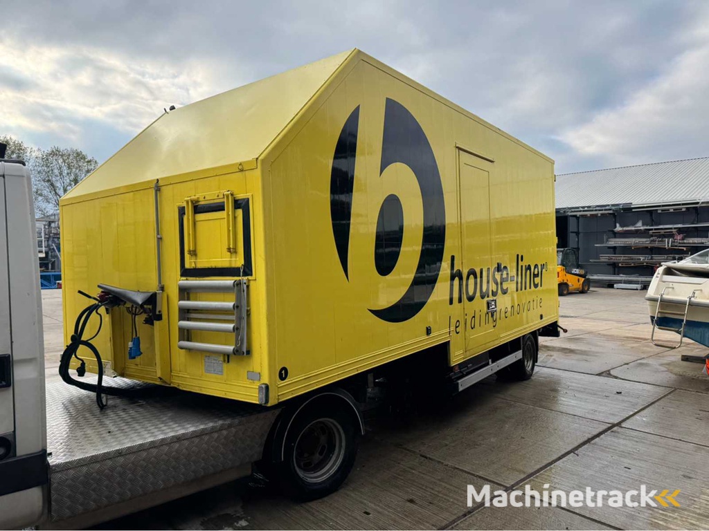 BE oplegger aluminium opbouw