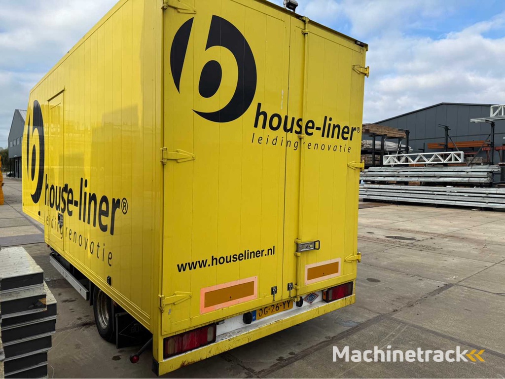 BE oplegger aluminium opbouw