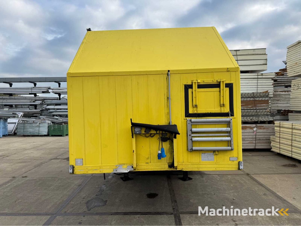 BE oplegger aluminium opbouw