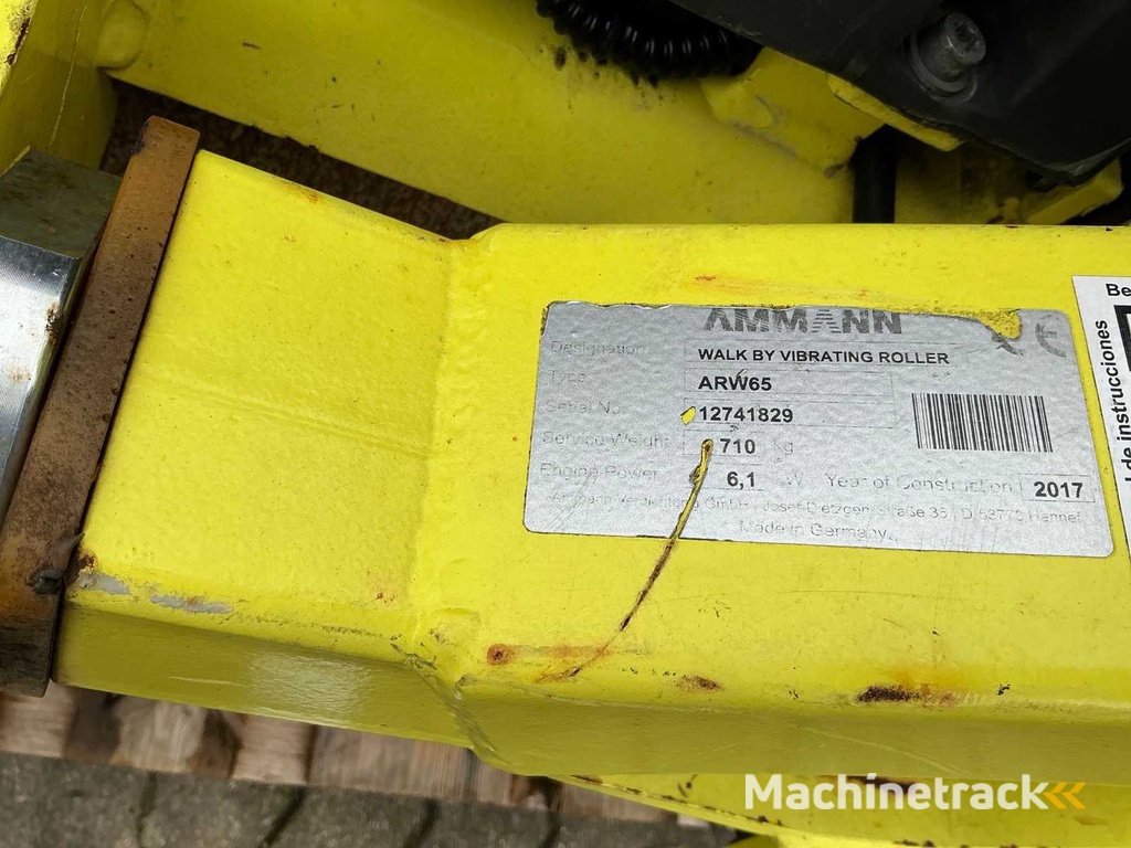 2017 Ammann ARW 65 Vibrationswalze