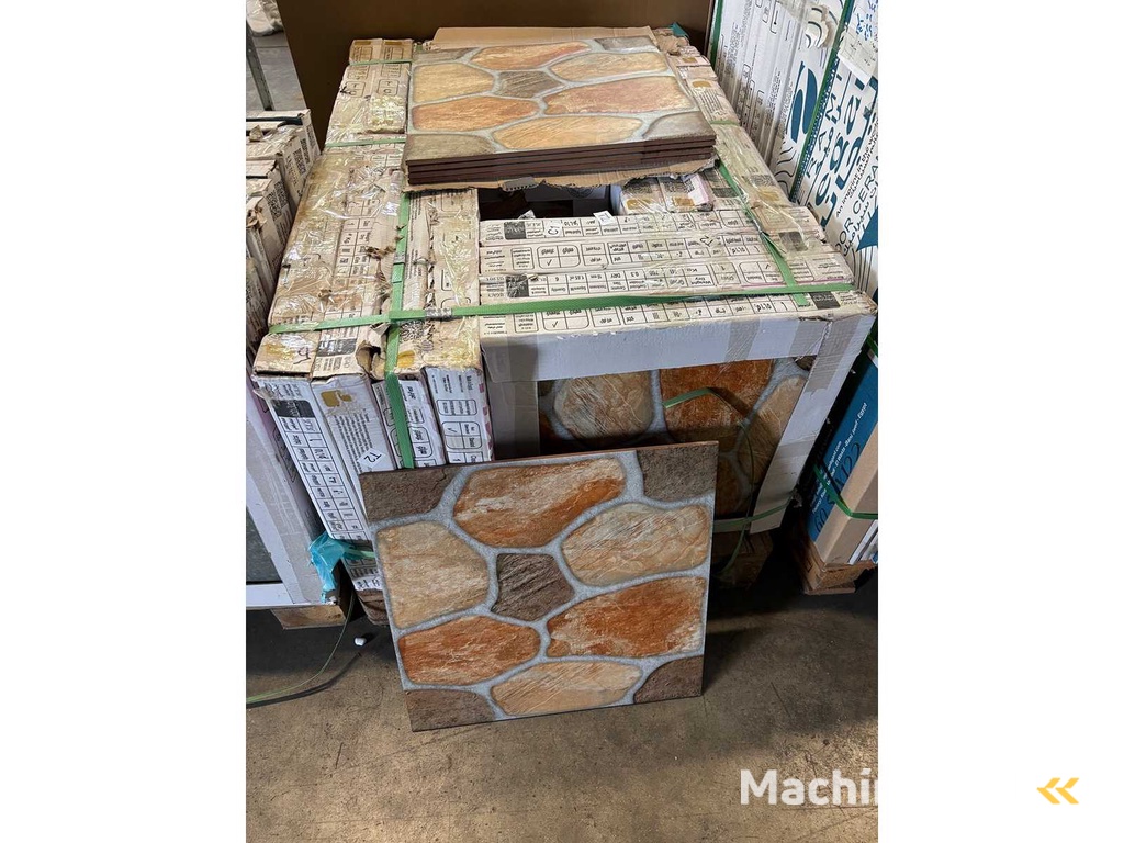 40m2 10mm Keramikfliesen - CERAMICA LEGACY - ORANGE FLOOR Modell - 52,5x52,5cm