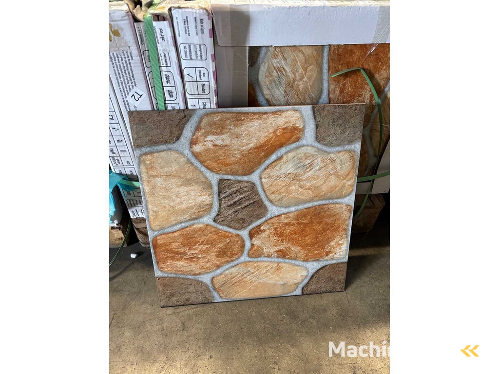 40m2 10mm Keramikfliesen - CERAMICA LEGACY - ORANGE FLOOR Modell - 52,5x52,5cm