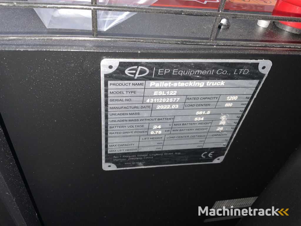 EP ESL-122 LI-ION 2.7 pallettruck - elektrisch