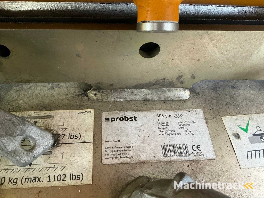 2016 Probst SH-1000-MINI vacuüm hefapparaat