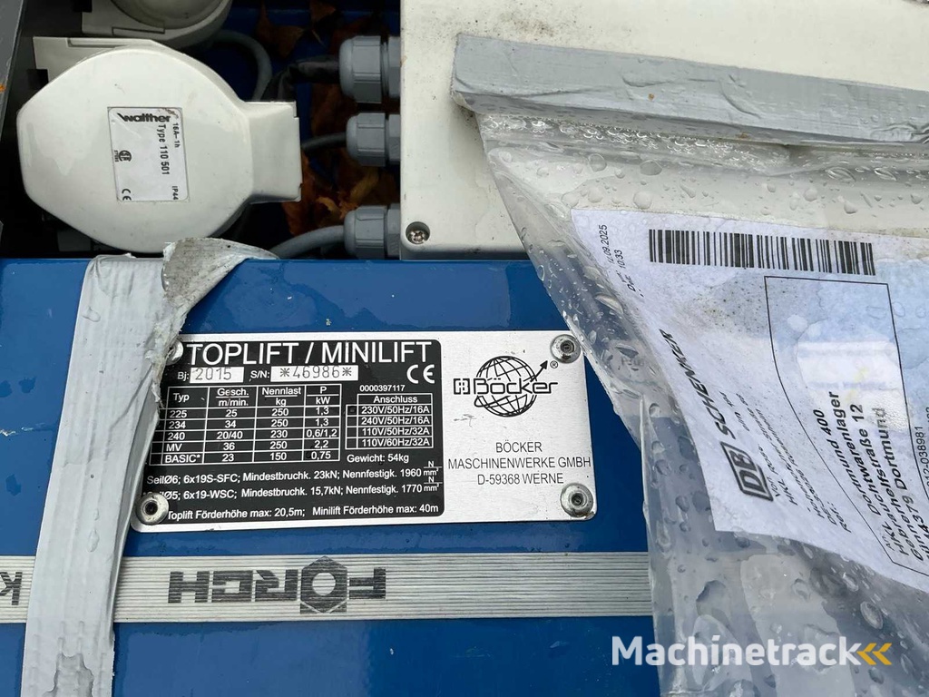 Böcker Toplift Lift