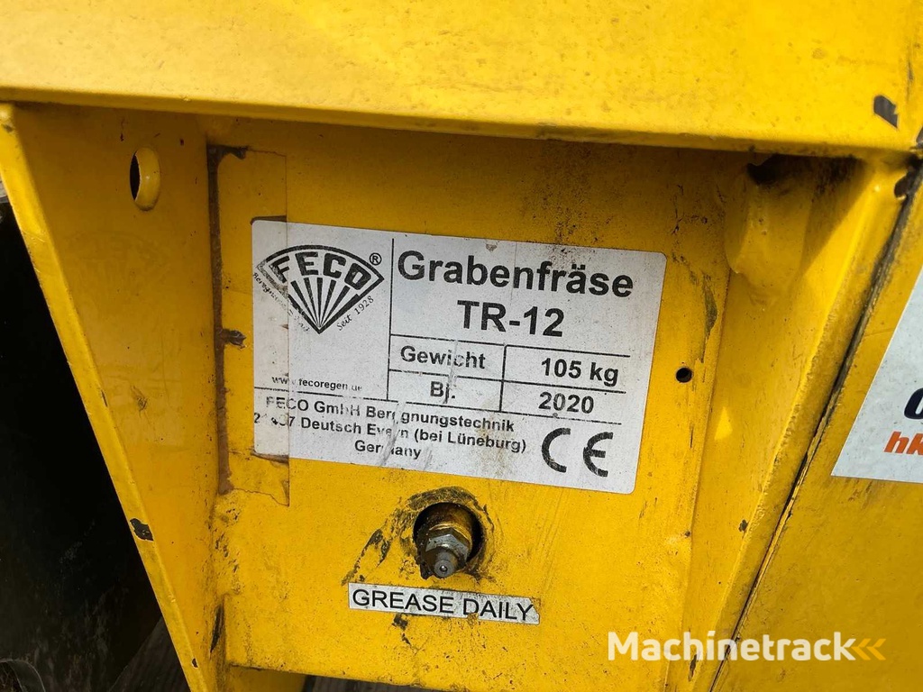 Feco TR 12 Sleuvengraver