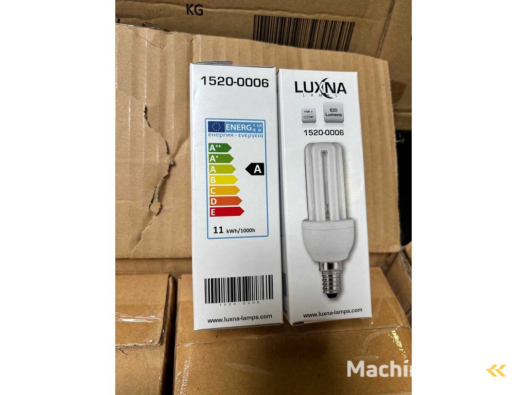 LUXNA (x3096) - Schroeflamp CFL SPIRAL T2 FULL - E14 - 11W - 620 Lumen