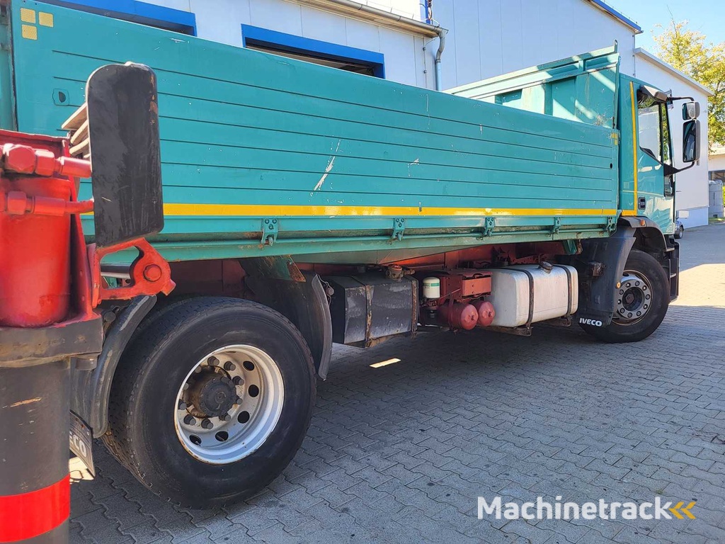 Iveco / Palfinger - EUROTECH 180/PK13000 - Een dumper met HDS - 1996