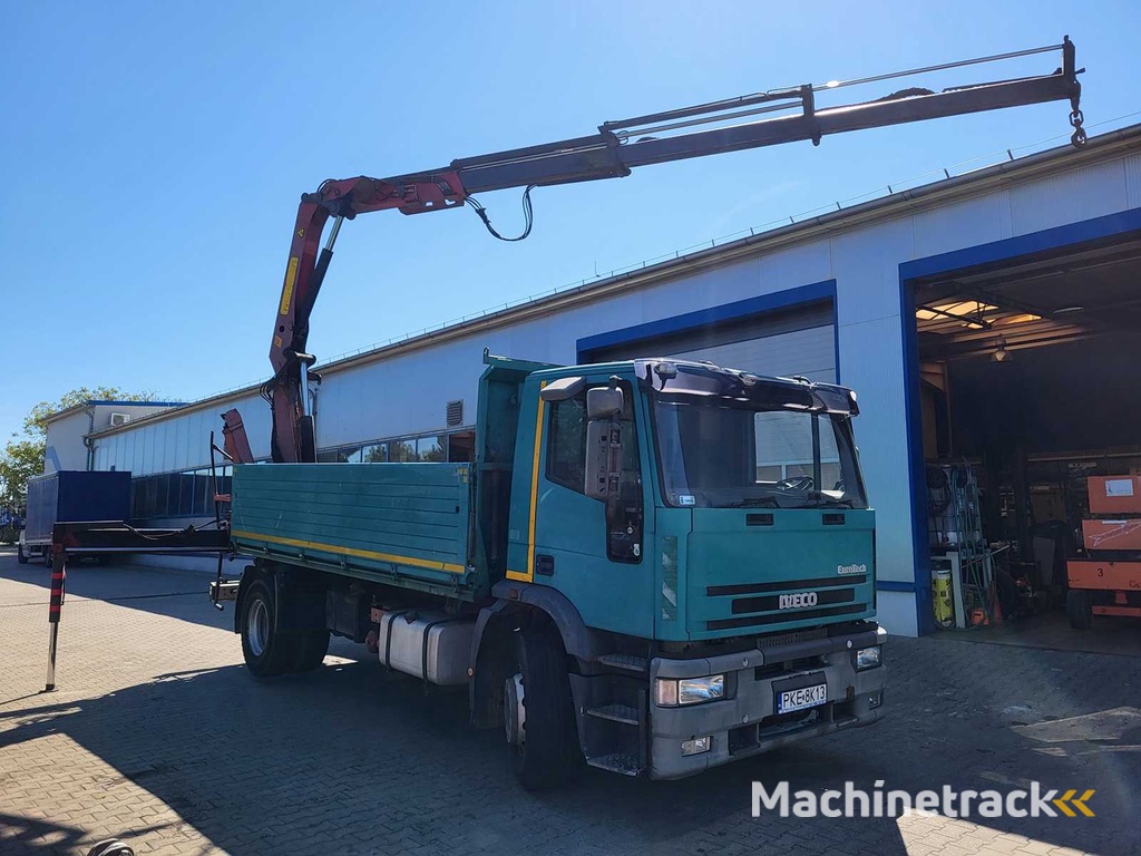 Iveco / Palfinger - EUROTECH 180/PK13000 - Een dumper met HDS - 1996