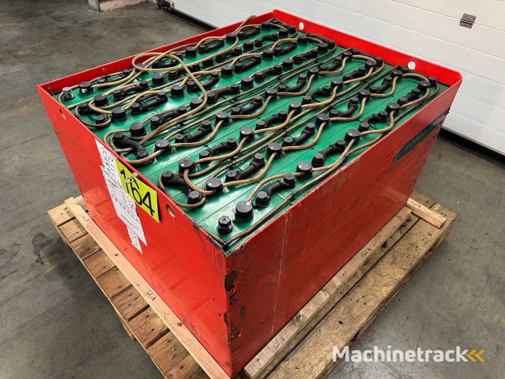 11/2014 Service 09/2025 Hoppecke 80V 625Ah 5HPzS625 Heftruck Accu Draadloze Elektrische Vorkheftruck Linde Still Jungheinrich 1030x830x630mm