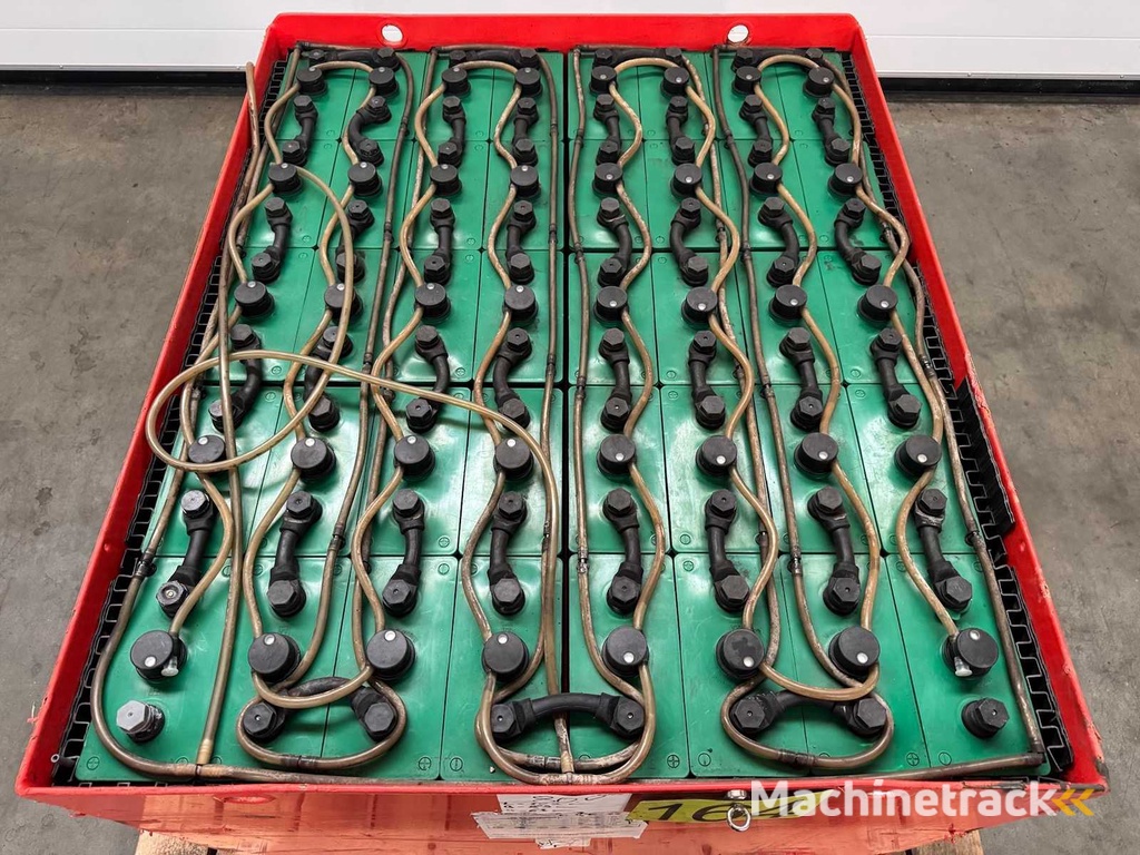 11/2014 Service 09/2025 Hoppecke 80V 625Ah 5HPzS625 Heftruck Accu Draadloze Elektrische Vorkheftruck Linde Still Jungheinrich 1030x830x630mm