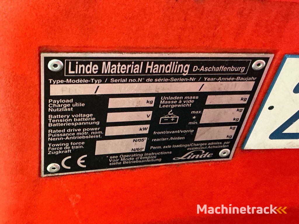 Linde - P60-6Z - Abschleppwagen - 2012