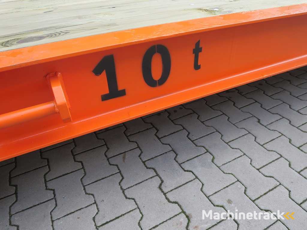 WMT D10 / 6.0 x 2.45 Zware Aanhangwagen