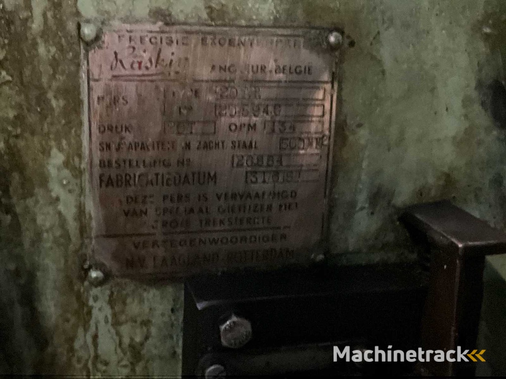 1951 Raiskin 20TR Excenterpers