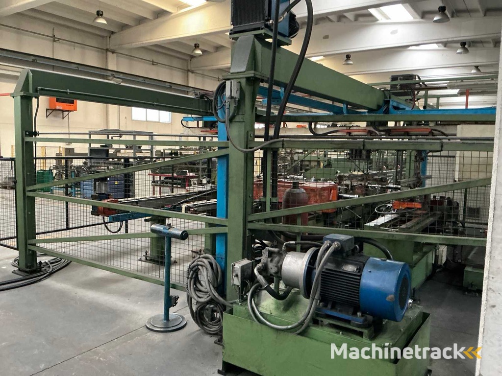 2004 - O.M.G. - Productielijn Buisoverdracht en verwerking met 6 stations (op maat)