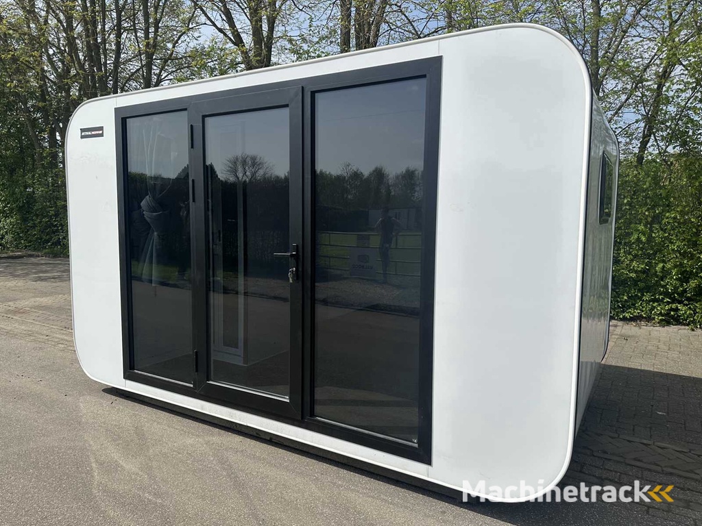 2025 Stahlworks Eco 4000 Ein weißes Tiny House / Atelier / Büro 2025