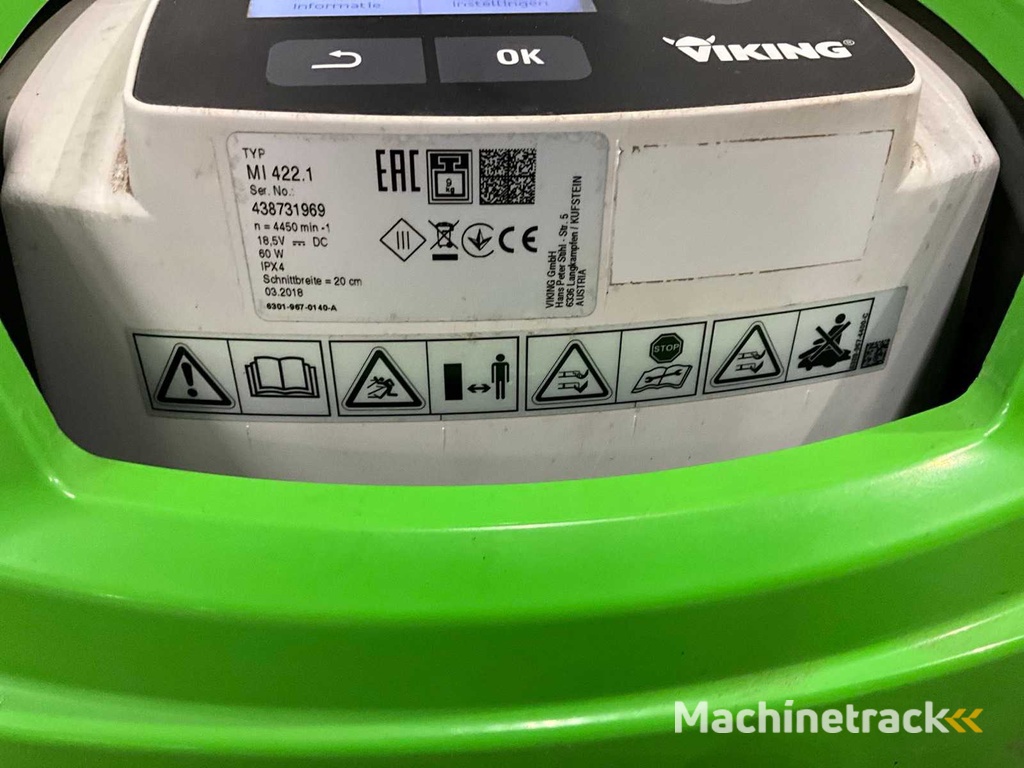 2018 Viking MI422 imow Robotmaaier