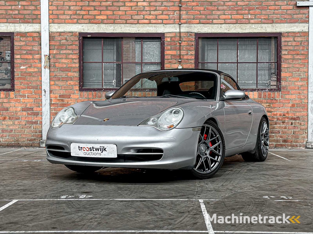 Porsche 911 Cabriolet Carrera 3.6 996 320p 2003 Youngtimer HANDGESCHAKELD