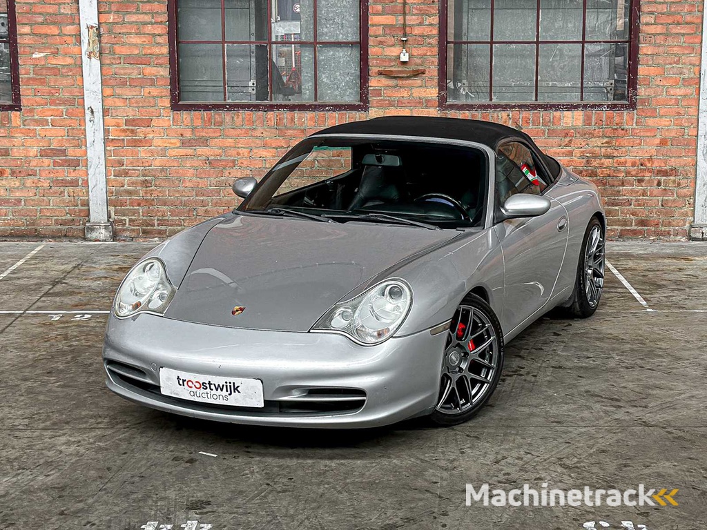 Porsche 911 Cabriolet Carrera 3.6 996 320p 2003 Youngtimer HANDGESCHAKELD