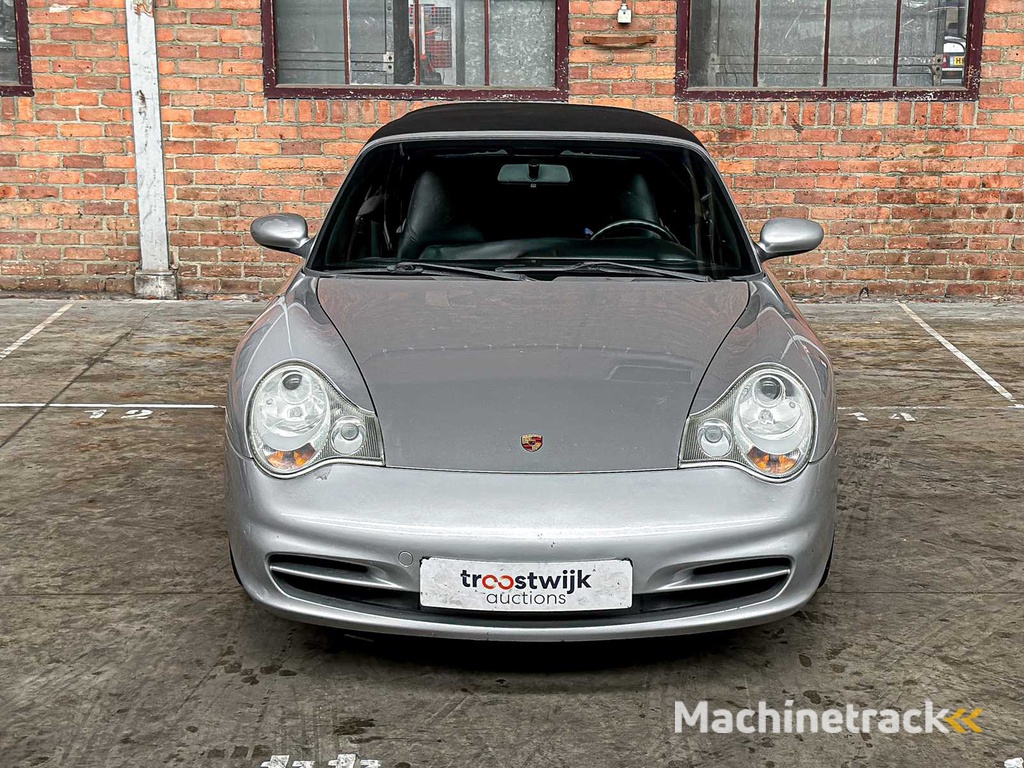 Porsche 911 Cabriolet Carrera 3.6 996 320p 2003 Youngtimer HANDGESCHAKELD