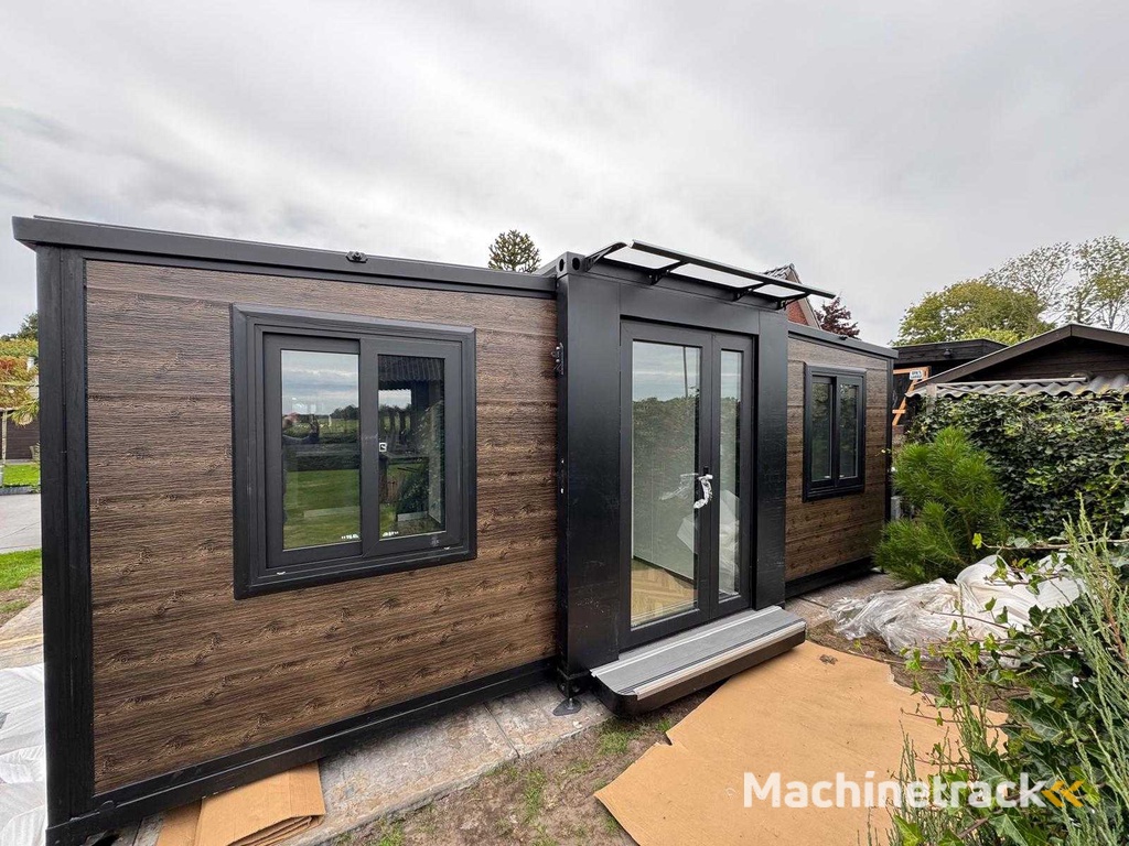 2025 Rhino Häuser 36,5 m2 mit Glaswand, 2 Schlafzimmer, Bad und Küche Mobile Wohneinheit / Tiny House