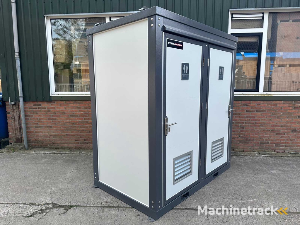 2025 Stahlwerk Doppel-Sanitäreinheit / WC-Einheit