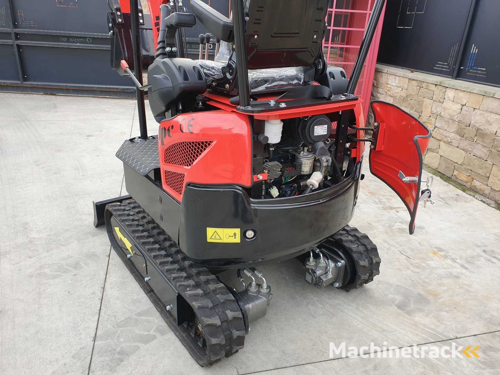 JPC HT18 minigraafmachine (Kubota-motor)