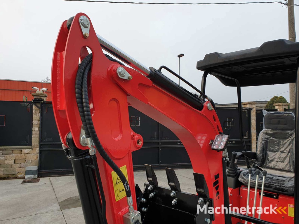 JPC HT18 minigraafmachine (Kubota-motor)