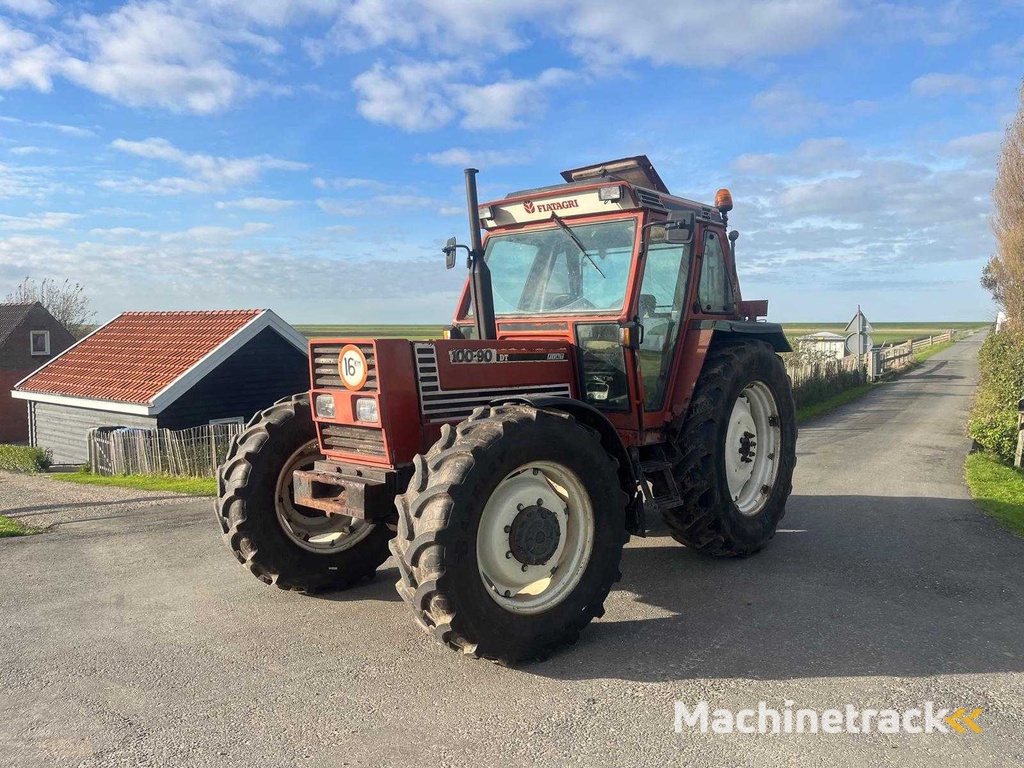 1988 Fiat 100-90 DT Vierwielaangedreven landbouwtractor