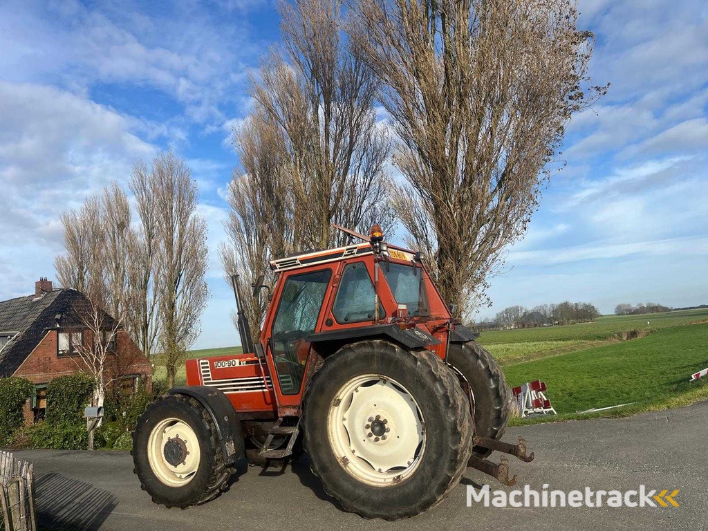 1988 Fiat 100-90 DT Vierwielaangedreven landbouwtractor