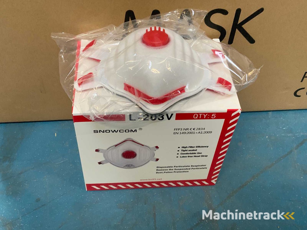 DFND Becher Modell FFP2 mit Ventil-Staubmaske