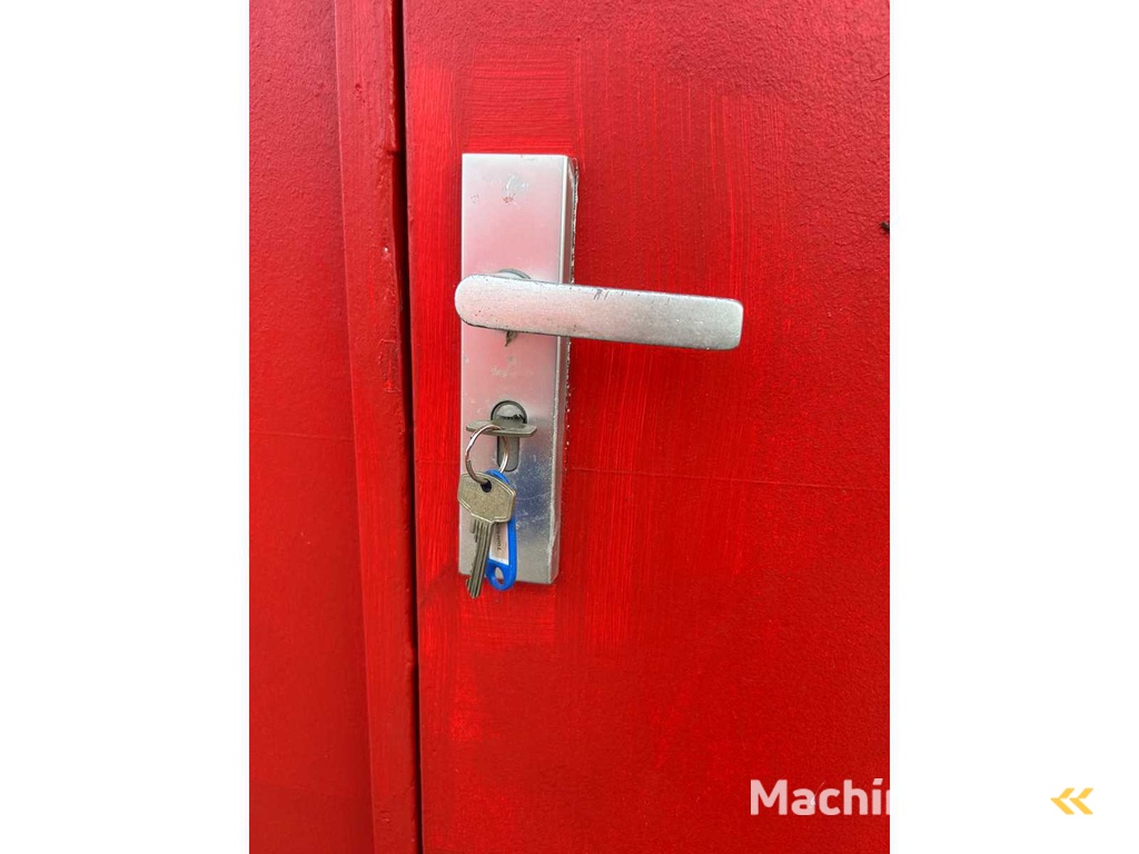 Brouwer sanitair unit op slede