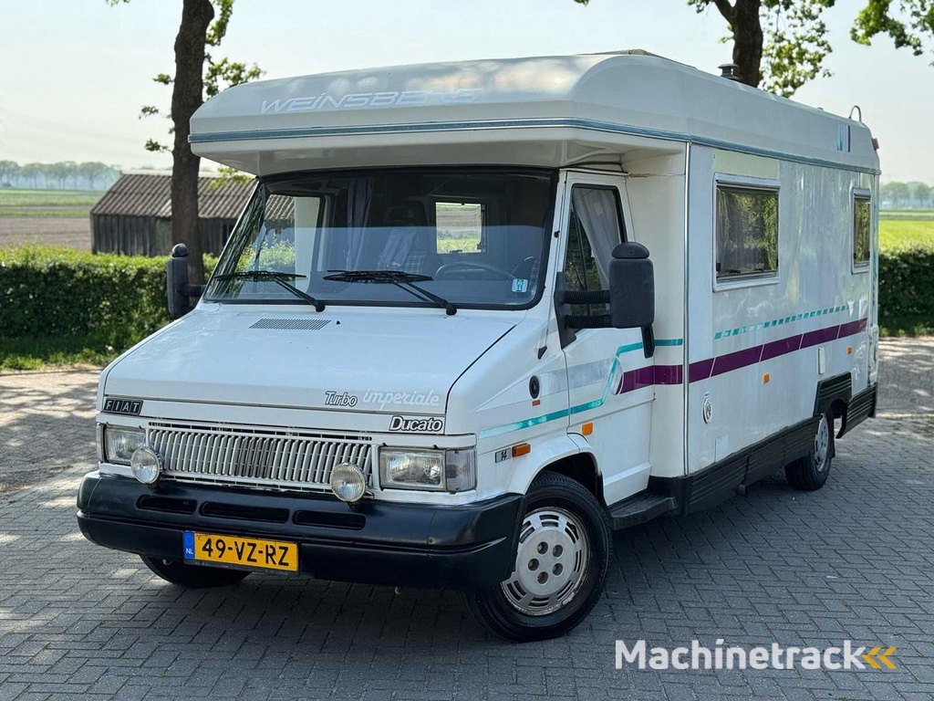 Fiat 290 Camper Weinsberg kampeerwagen 49-VZ-RZ