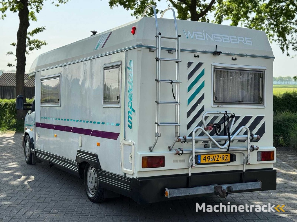 Fiat 290 Camper Weinsberg kampeerwagen 49-VZ-RZ