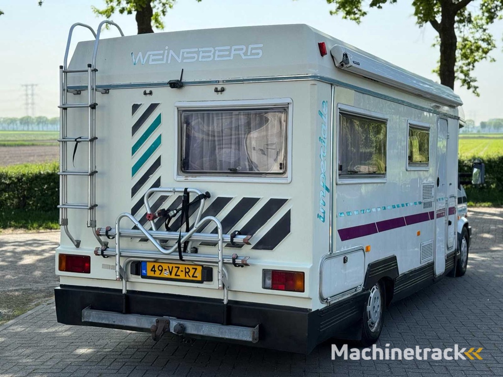 Fiat 290 Camper Weinsberg kampeerwagen 49-VZ-RZ