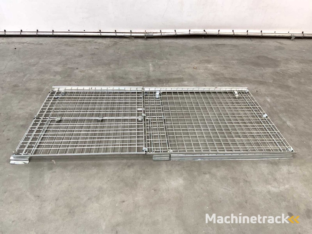 Stahl-Palettenkäfig für Blockpaletten 1230x1100x1010 mm (10x)