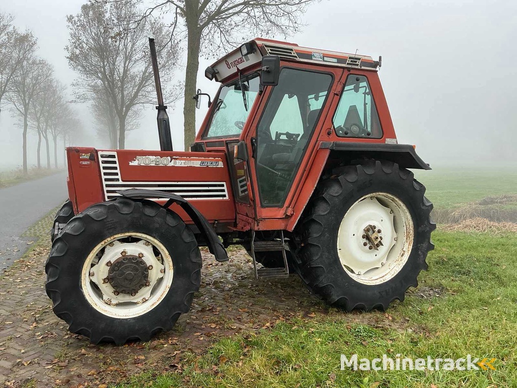 1990 Fiat 70-90 DT Vierwielaangedreven landbouwtractor