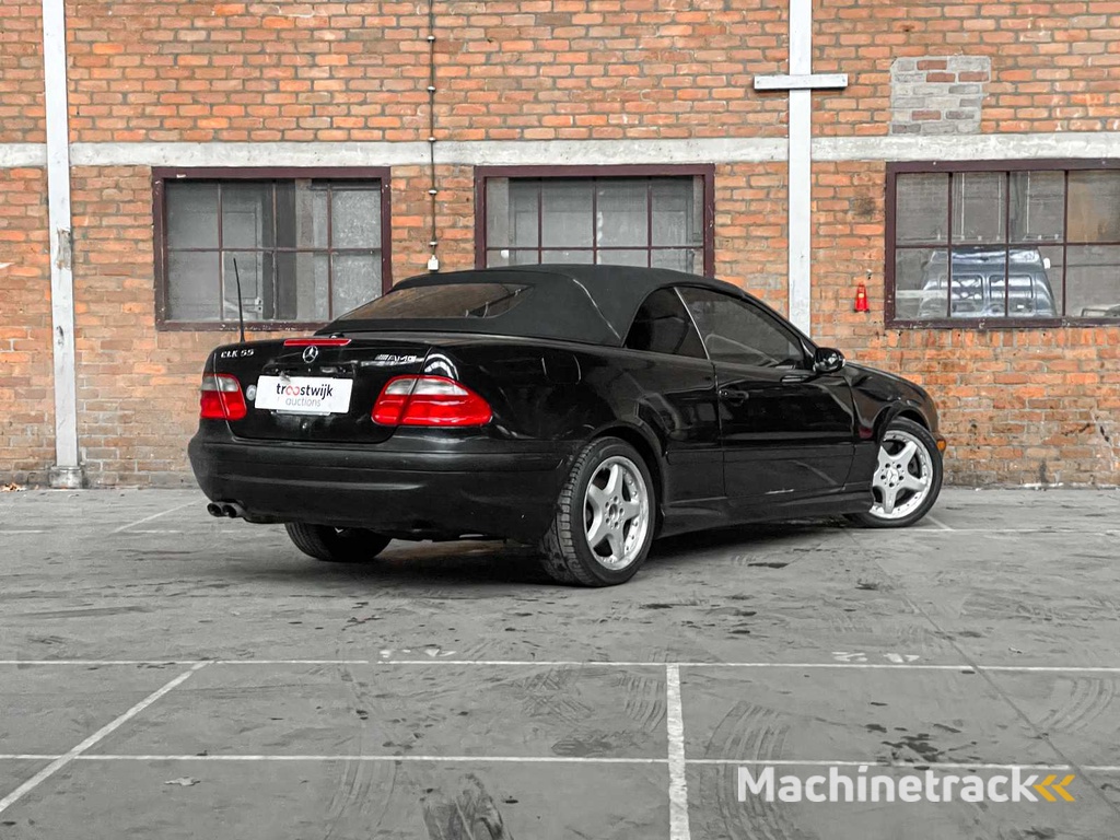 Mercedes-Benz CLK55 AMG Cabriolet 5.4 V8 367PS 2002 CLK-Klasse Youngtimer
