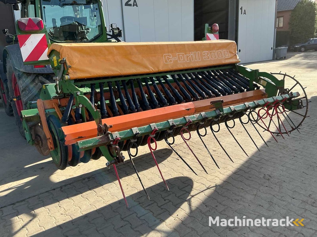 Amazone Catros 3001 + C-Drill 3000 Disc Harrow 2008