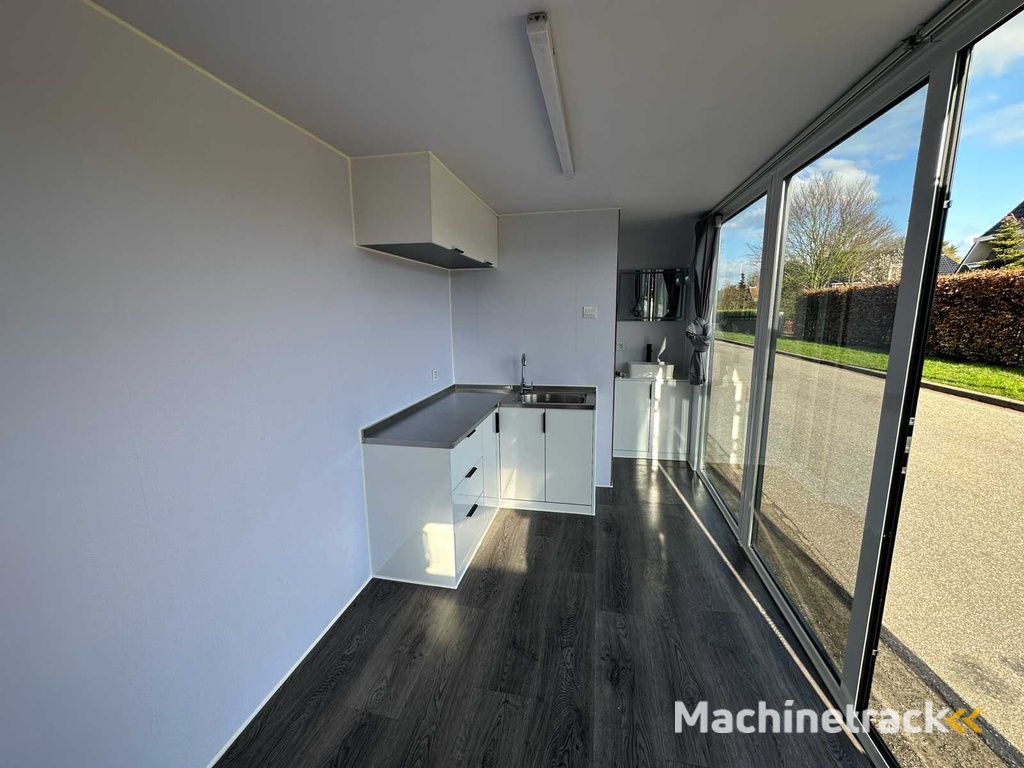 2025 Stahlworks Eco 6000 B Wit Tiny house / Atelier / Kantoor