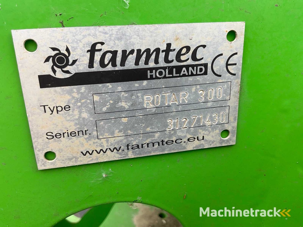 2017 Farmtec Rotar 3,5m Spitmachine