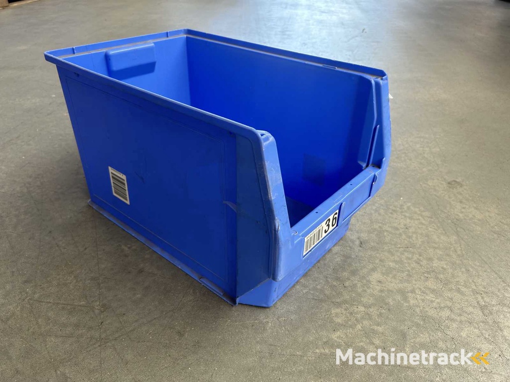 Lagerbehälter mit Greiferöffnung 500x300x300mm (560x)