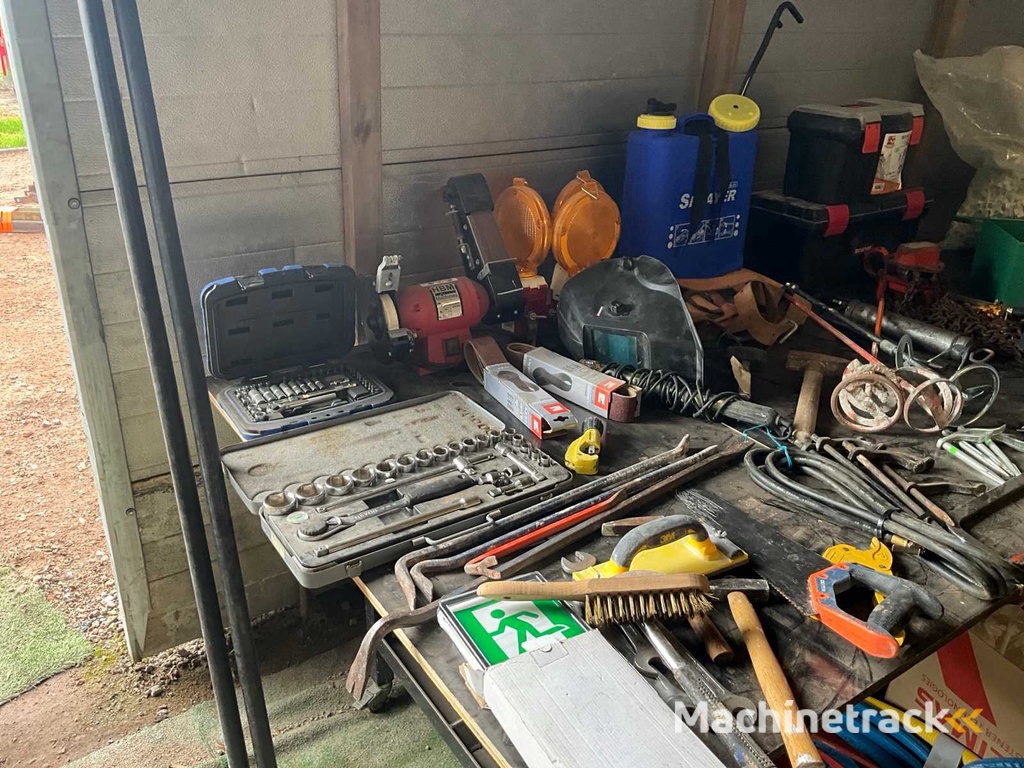 Diverse onderdelen, gereedschappen en accessoires